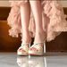 Summernew Arrivalfrench Rhinestone Satin Socialite Style High-heeled Sandals Women's Waterproof Platform Elegantoutwear Slippers For Women_vogvips.com