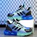Autumn New Comfortable Mesh Convenient Rotating Buckle Casual Sports Shoes _vogvips.com