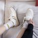 Plush Thickened Cotton German Training Women's Winter New Warm And Casual Versatile White Shoes, Trendy Board Shoes_vogvips.com