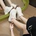 Dad Shoes Female Student Sports Running Shoes Casual Shoes Platform Height Increase_vogvips.com