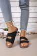2026 Summer New Large Size Double Buckle Velcro Thick-Soled Women's Beach Open-Toe Sandals Wholesale_vogvips.com