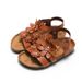 Ruizu 2025 Summer New Children's Cork Sandals Flower Girls' Slippers Baby Beach Shoes Trendy Outdoor Wear_vogvips.com