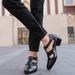 2025 Summer Business Suit Sandals High Heels Hollow Pointed Men's Breathable Hole Shoes_vogvips.com