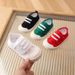 Children's Casual Canvas Soft Sole Sneakers Low Top Spring Autumn Velcro White Boys Girls Single Walking Shoes_vogvips.com