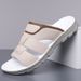 Men's Slippers Beach Shoes Leather Sandals Men's Leather Sandals_vogvips.com