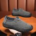Labor Protection Summer Waterproof Leather Boots, Men's Outdoor Sports Anti Slip Casual Board Shoes, Work Shoes_vogvips.com