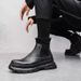 European Warm Series Winter Genuine Leather Thick-Soled Fleece-Lined High-Top Short British Trend Martin Boots Men's Cotton Shoes_vogvips.com
