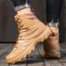 Men's Winter Plush Field Training Tactical Boots Fighting Boots Outdoor Climbing Boots Desert Boots_vogvips.com
