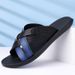 Bitish Style Men's Leathe Sandals Fashion Flat Designe Open Toe Non-Slip Slippes Casual Outdoo Summe Beach_vogvips.com