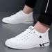 Euro Step Men's 2025 New High-end Genuine Leather Casual Sole Soft Surface White Trendy Sneakers Outdoor Sports Shoes_vogvips.com