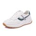 Genuine Leather White For Women 2025 Spring And Autumn Lightweight Running Sports Women's Sneakers Korean Style Shoes_vogvips.com