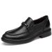 Large Size Men's Shoes Foot Cover Thick Sole Heightening Casual Shoes Lazy Shoes Leather Shoes Soft Sole Leather Shoes Men_vogvips.com