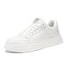 Spring New Breathable Men's Korean Versatile Thick Sole Small White Sports And Casual Flat Trendy Shoes_vogvips.com