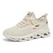 Summer Men's Shoes New Breathable Hollow Mesh Shoes Men's Sports Shoes Trendy Versatile Thick-soled Casual Fly-woven Shoes Men_vogvips.com