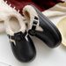 Winter Waterproof Clogs Slippers Women Lightweight Warm Plush Birken Shoes Woman Outdoor Indoor Non Slip Cotton Slippers_vogvips.com