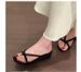 Stunning Silver French-style Thick-soled Wedge Flip-flops Women, Suitable For Outdoor Wear, 2026 New Spring-summer_vogvips.com