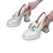 Women's Shoes Sandals For Women Summer New Style Round Toe Thick Heel Thick Bottom Buckle Mary Jane Single Shoes_vogvips.com