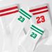 5/10/20 Pairs Men's Crew Socks, Number 23 Stripe Design, Anti-odor And Sweat Absorbent, Casual & Stylish_vogvips.com