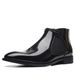 Men's Classic Chelsea Boots - Retro Style Leather Ankle Boots With Anti-Slip Sole, Comfortable Pull-On Design For Casual Business Wear Non Slip Retro_vogvips.com