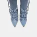 Autumn Winter European And American Style Rivet Motorcycle Womens Sexy Nightclub Spicy Girl Zipper Boots 241031_vogvips.com