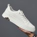 Men's Shoes 2025 Summer Hollow Perforated Breathable Genuine Leather Casual Shoes Men's Slip On All Match White Shoes 2318_vogvips.com