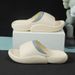 Men's With Cushioning, One-Word Slippers For Couples, Indoor Outdoor Bathroom Sandals, Durable And Non-Slip_vogvips.com