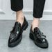 Autumn Thick-Soled British Style Large Leather Men Low-Top Martin Boots Business Casual Versatile Height-Increasing_vogvips.com
