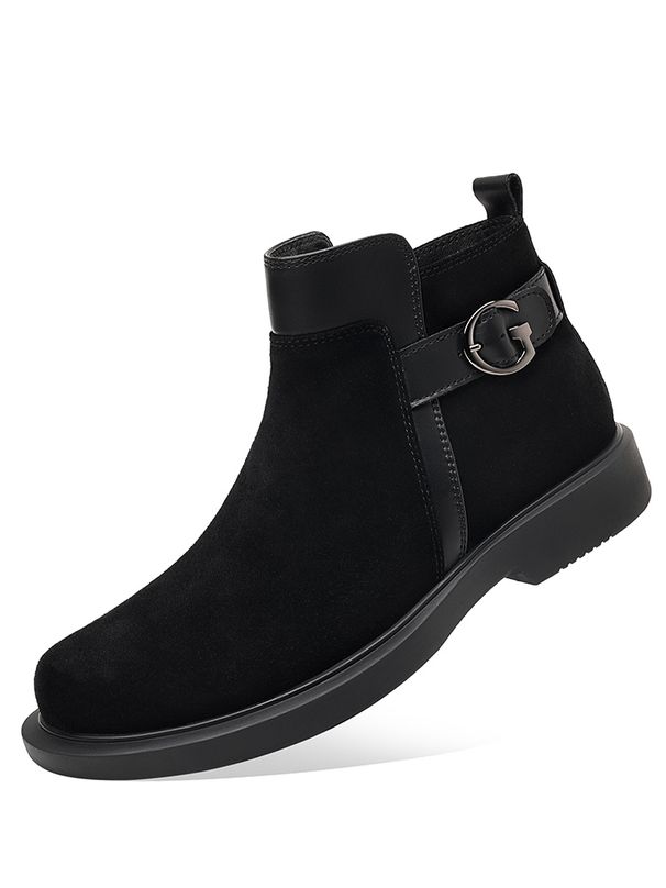 Outdoor Suede Fashionable Martin Boots Men's High Top Shoes_vogvips.com