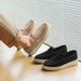 SHLIANG High Quality Men's Loafers Soft Suede Slip-on Shoes Man Flats Lightweight Comfortable Driving Shoes For Man Casual Shoes Y0689_vogvips.com
