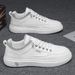 Men's 2025 New Spring Men's Breathable White Sports Leisure Board Shoes, Versatile And Fashionable Trendy Shoes For One_vogvips.com
