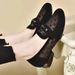 Genuine Mesh 2025 New Hollow Thin Sandals Summer Flat Soft Sole Loafers Low Heel Leather Shoes_vogvips.com