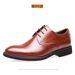 Business Casual Spring Formal Slip-On For Groomsmen And Bridegrooms Work Driving Men's Leather Shoes_vogvips.com