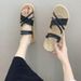 Women's Flat Sandals New Korean Style Fashion Two Wear Flip Flops For Indoor Outdoor Beach All Match Sandals For Ladies_vogvips.com