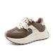BN025 New 2024 Autumn Thick Soled Women's Shoes Sneakers Heightened Casual Stitching Leather Student Sports Shoes_vogvips.com