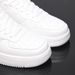 Men's High Top Breathable Trendy Sneakers Air Force 1 White Hidden Heel Lift Couple Shoes Autumn Style MY22052_vogvips.com