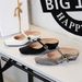 1062-1 European And American Style Shallow Half-slippers For Women, Chunky Low-heel Square-toed Mary Jane With A Single_vogvips.com