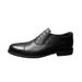 Formal business leather shoes for men soft sole triples for men black interview shoes for men_vogvips.com