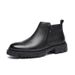 Men's Shoes Platform Casual Leather Shoes Men's High-top Thermal Tooling Martin Boots Chelsea Boots_vogvips.com
