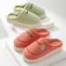 Autumn Winter Poop Feeling Slippers For Women, Men's Indoor Home, Anti Slip And Warm Cotton Slippers, Supermarket_vogvips.com