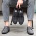 Summer New Large Casual Breathable Pointed Canvas Leather Old Beijing Cloth Men's Shoes_vogvips.com