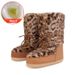 Ditributor Parent-Child Fleece-Lined High Tube Snow For Women, Thickened And Warm Space Boot, Non-Slip Moon Furry_vogvips.com