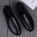 Breathable Slip on Boat Summer Mens Loafers Genuine Leather Moccasins Comfy Casual Handmade Driving Shoes Soft Flats_vogvips.com