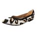 Eggroll European American Princess Spring And Autumn Fly-knit Loafers, Flat Large-size Women's Shoes, Soft-soled Knitted_vogvips.com