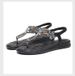 Water Diamond Sandals IELTS Run Large Korean Version Flat Heel Hollow Bohemian Style Comfortable Women's Shoes Summer_vogvips.com