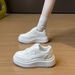 Little White Shoes Female And Female Students Leisure Sports Versatile Board Shoes Street Shooting_vogvips.com