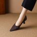 Simon Laina French-style Matte Pointed-toe Stiletto High-heeled Shoes For Women, 2026 New Spring And Autumn Shallow_vogvips.com