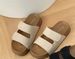 Trendy Boken Small Toast Velcro Wo, Fashionable And Versatile, Suitable Outdoor Wear, Lazy Beach Suede Sandals For_vogvips.com