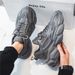 Men's Spring All-match Leisure For Teenagers Running, Non-slip Travel Sports, Thick Soles, Height-enhancing White Daddy_vogvips.com