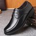 New 2025 Autumn Winter Men's Business Shoes Round Headed Formal Leather Shoes Black Casual Work Shoe Lace Up Male Zapatos Homme_vogvips.com