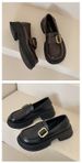 Leather Small Leather Shoes Women's Shoes One Pedal Platform Single Shoes Loafers Jane Women's Shoes_vogvips.com